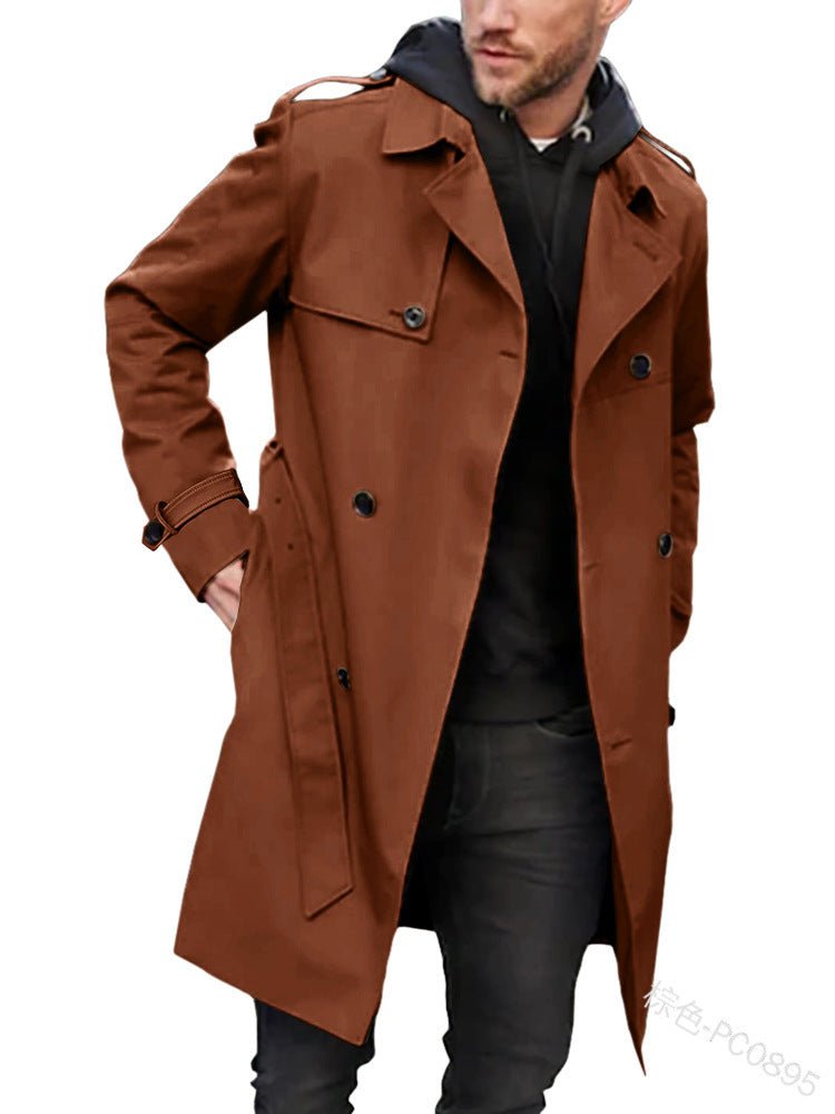 Mens Coats | Classic Trench Jacket | Winter Mens Clothing