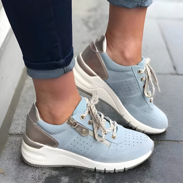 Women’s Walking Shoes | Cushioned Support | Lightweight & Flexible | Mesh/PU