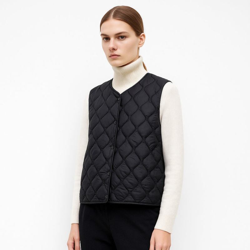 Women’s Vest | Reversible Quilted Puffer | Lightweight Clothing