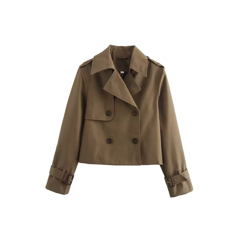 Women’s Coat | Waterproof Trench Clothing | Vintage Belted Style