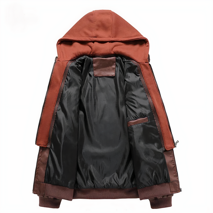 Mens Winter Jackets | Hooded Zip Design | Trendy Mens Clothing