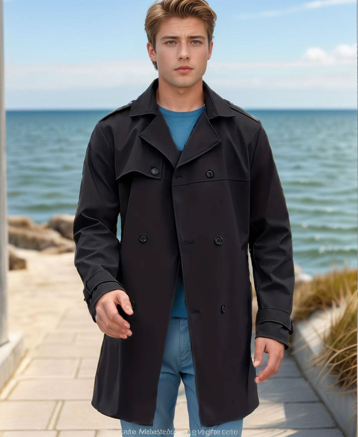 Mens Coats | Classic Trench Jacket | Winter Mens Clothing