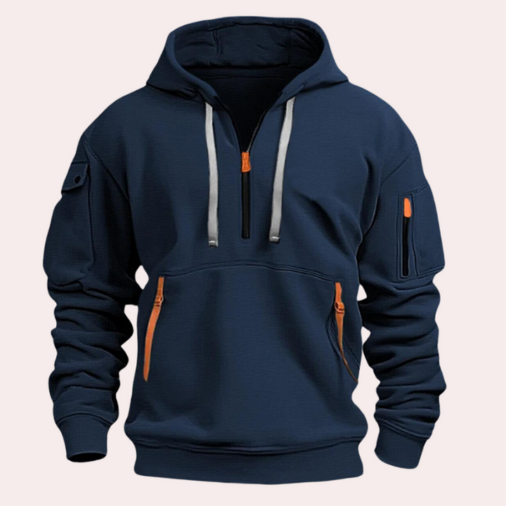 Men’s Hoodie | Zip-Up Sweatshirt | Casual Loose Pullover