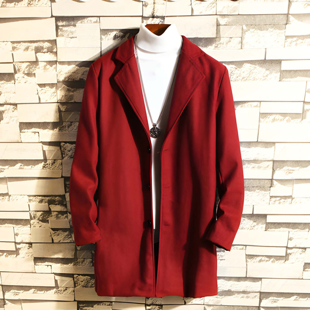 Men’s Coats | Slim Fit Overcoat | Urban Mens Clothing