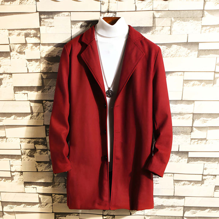 Men’s Coats | Slim Fit Overcoat | Urban Mens Clothing