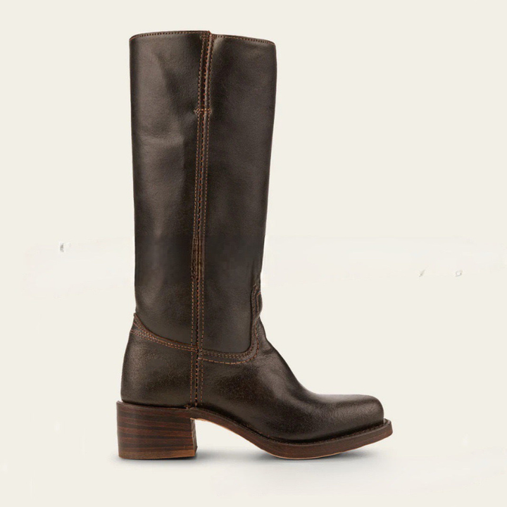 Knee High Boots | Western Block Heel | Womens Elegant Designer Shoes