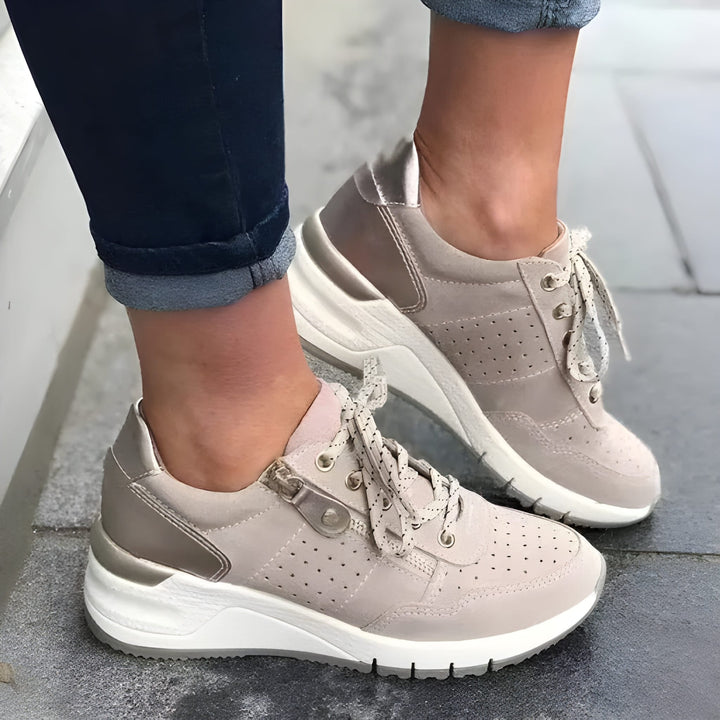Women’s Walking Shoes | Cushioned Support | Lightweight & Flexible | Mesh/PU