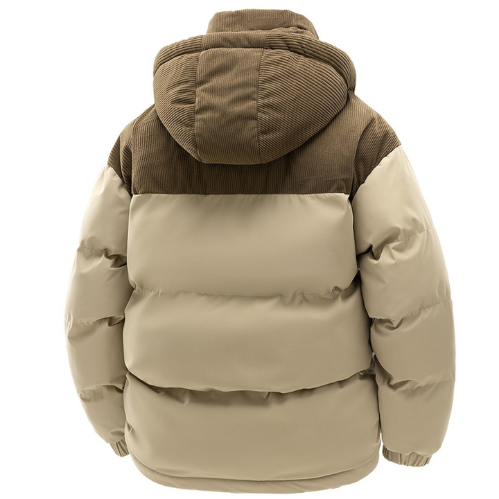 Mens Winter Jackets | Warm Puffer Hooded | Classic Mens Clothing