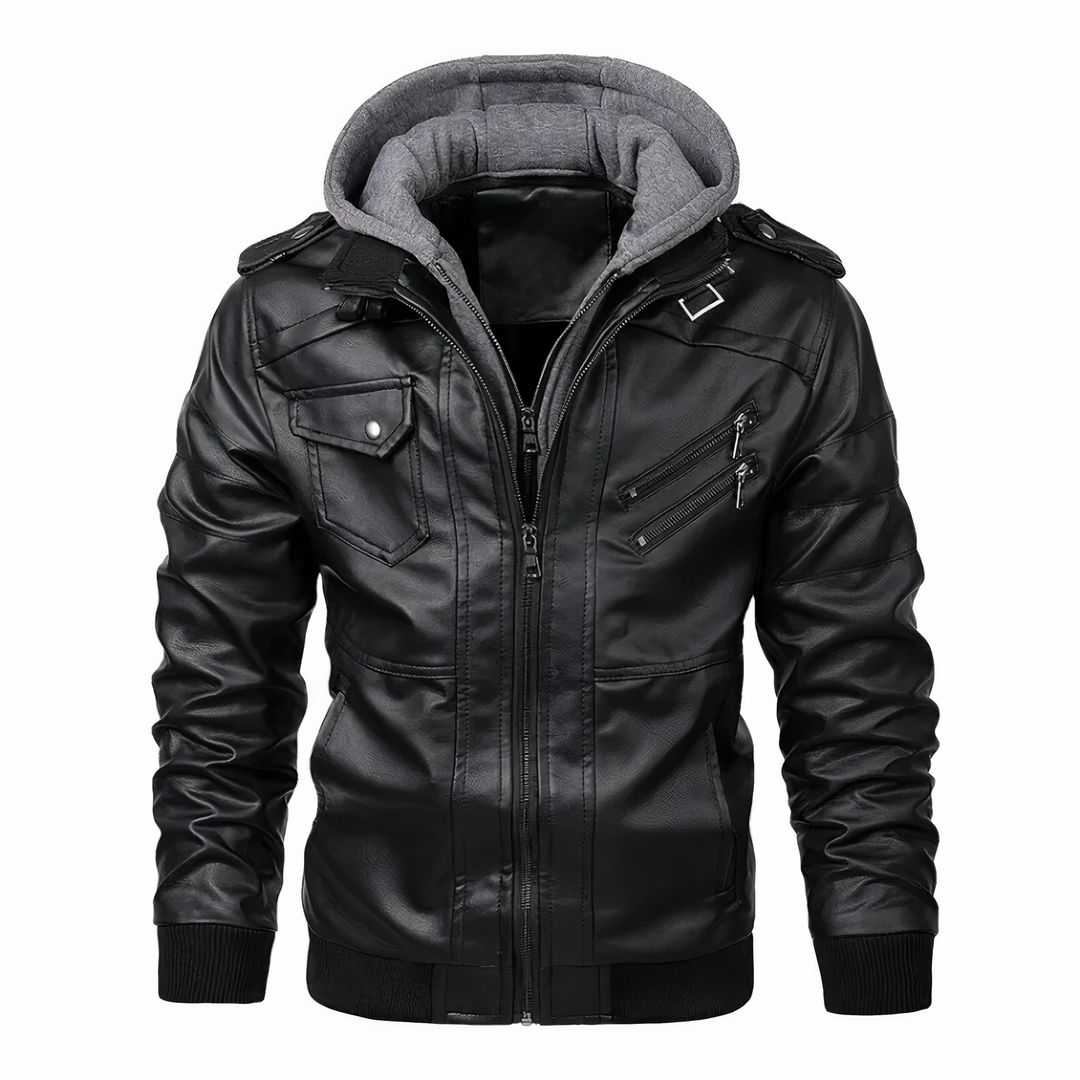 Mens Winter Jackets | Hooded Zip Design | Trendy Mens Clothing