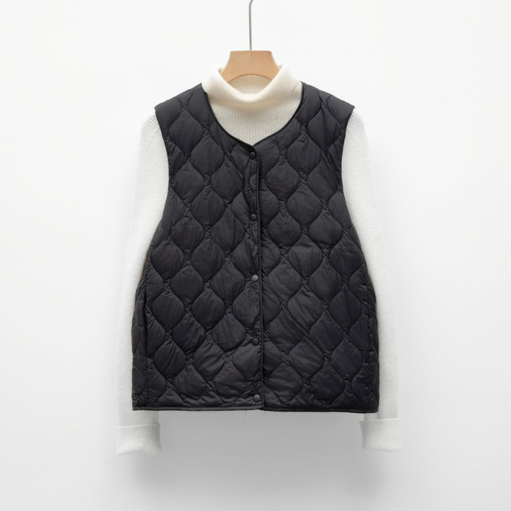 Women’s Vest | Reversible Quilted Puffer | Lightweight Clothing