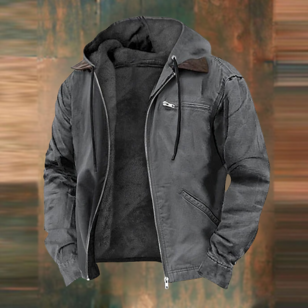Men's Winter Coat | Refined Elegance & Warmth | Versatile Fit | Premium Poly-Cotton
