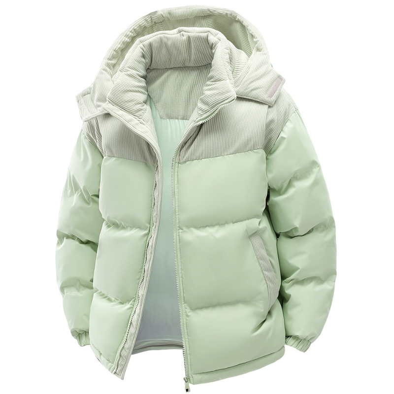 Mens Winter Jackets | Warm Puffer Hooded | Classic Mens Clothing