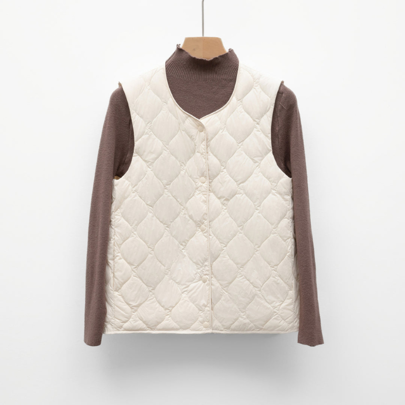 Women’s Vest | Reversible Quilted Puffer | Lightweight Clothing
