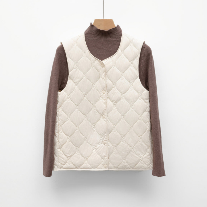Women’s Vest | Reversible Quilted Puffer | Lightweight Clothing