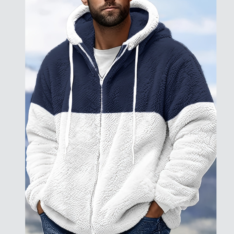Mens Winter Jackets | Soft Fluffy Hooded Design | Outdoor Mens Clothing