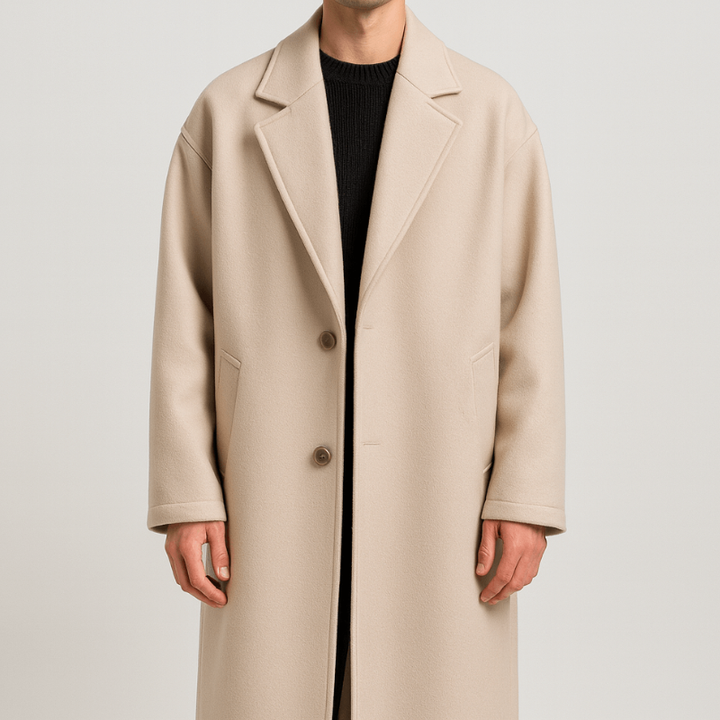 Mens Coats | Elegant Winter Overcoat | Modern Mens Clothing