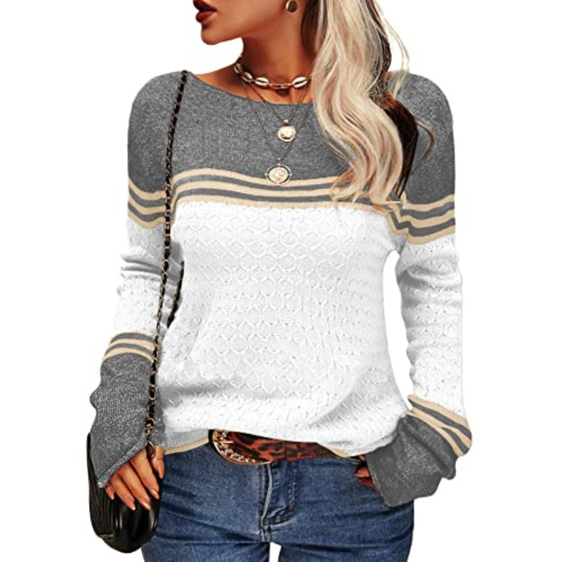 Womens Jumpers | Striped Sweater | Trendy Clothing
