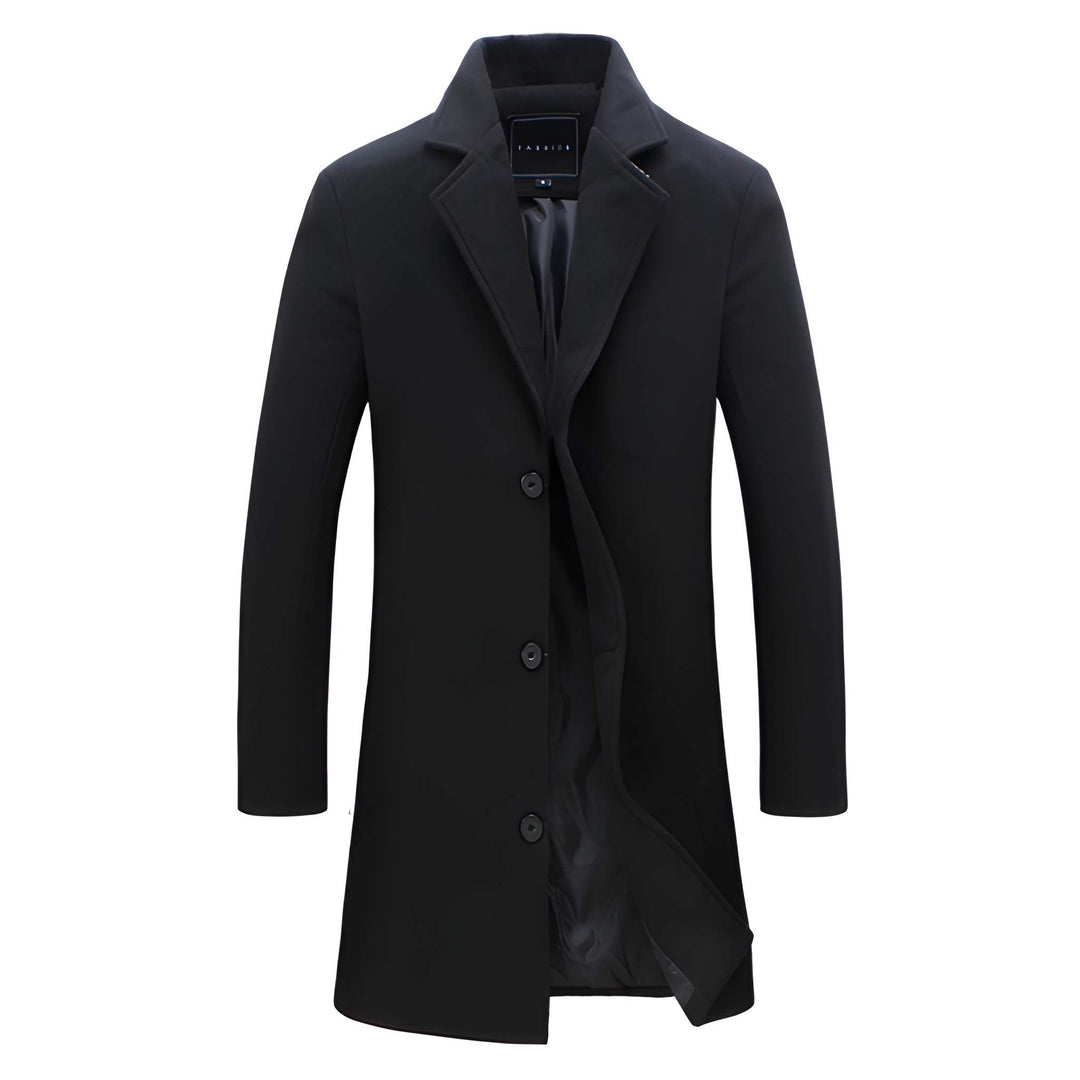 Men’s Coats | Slim Fit Overcoat | Urban Mens Clothing