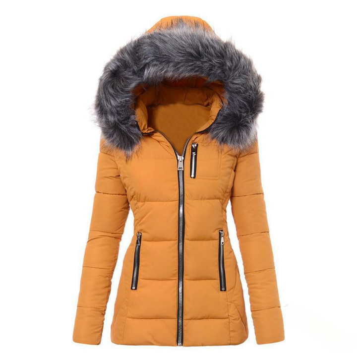Fluffy Jacket Womens | Clothing Coat | Detachable Fur Hood