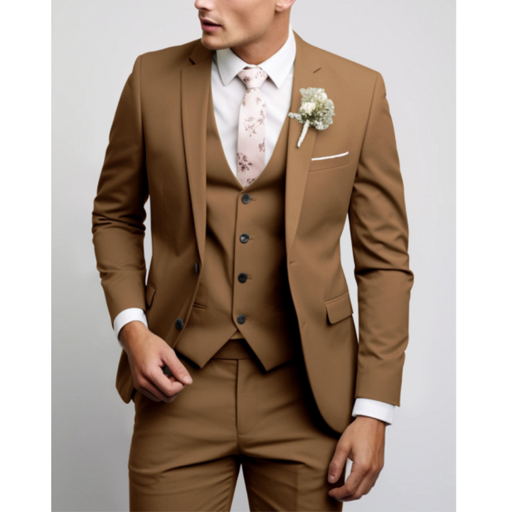 Men’s 3-Piece Suit | Slim Fit Design | Wedding Look | Mens Clothing