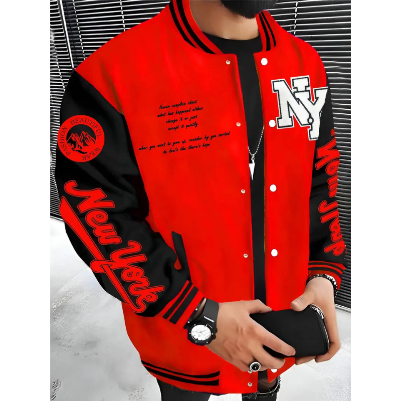 Mens Winter Jackets | Varsity Streetwear Design | Classic Mens Clothing