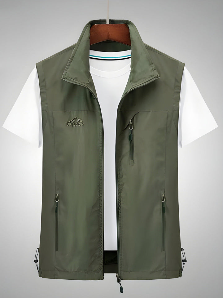 Men’s Outdoor Vest | Multi-Pocket Workwear | Waterproof Vest