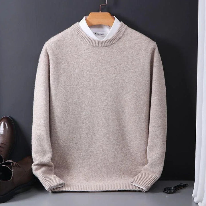 Men's Jumper | Soft Classic Crewneck Knit Style | Mens Clothig
