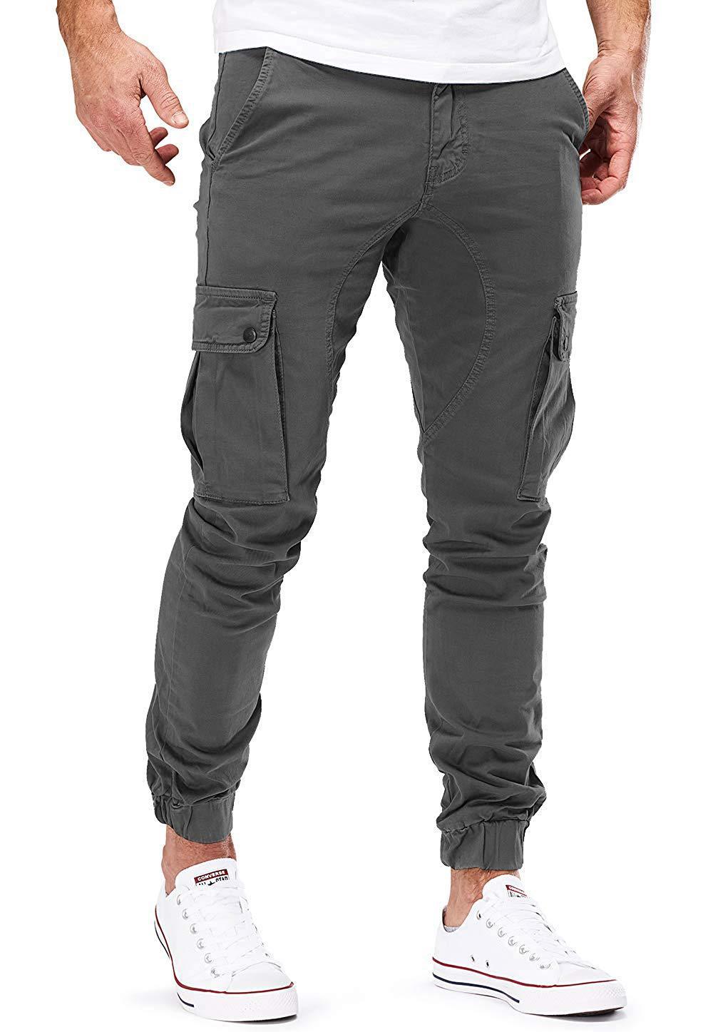 Men’s Cargo Pants | Casual Clothing | Solid Colour with Pockets