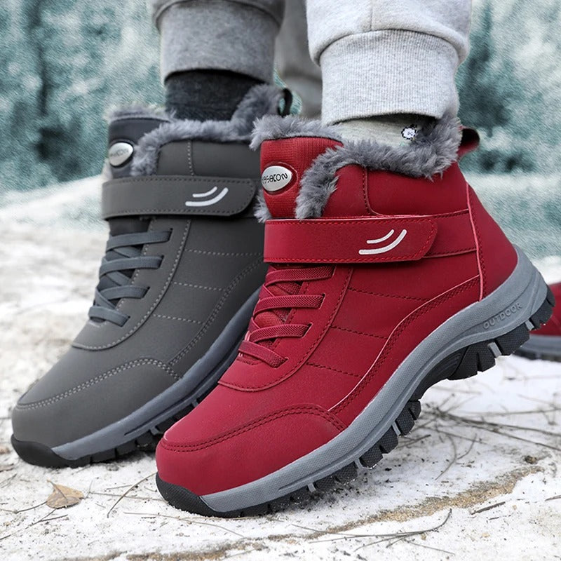 Men’s Snow Boots | Warm Winter Shoes | Non-Slip Platform
