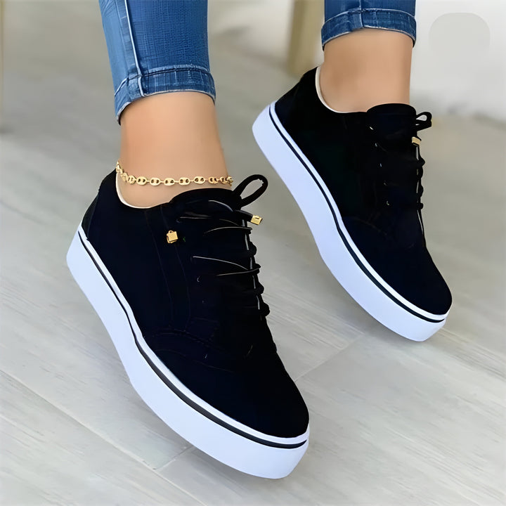 Womens Trainers | Flat Sneakers | Comfortable Casual Shoes