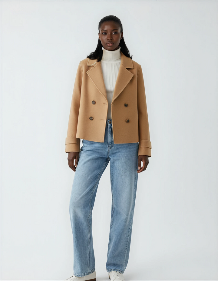 Women’s Winter Jacket | Breasted Coat | Elegant & Warm