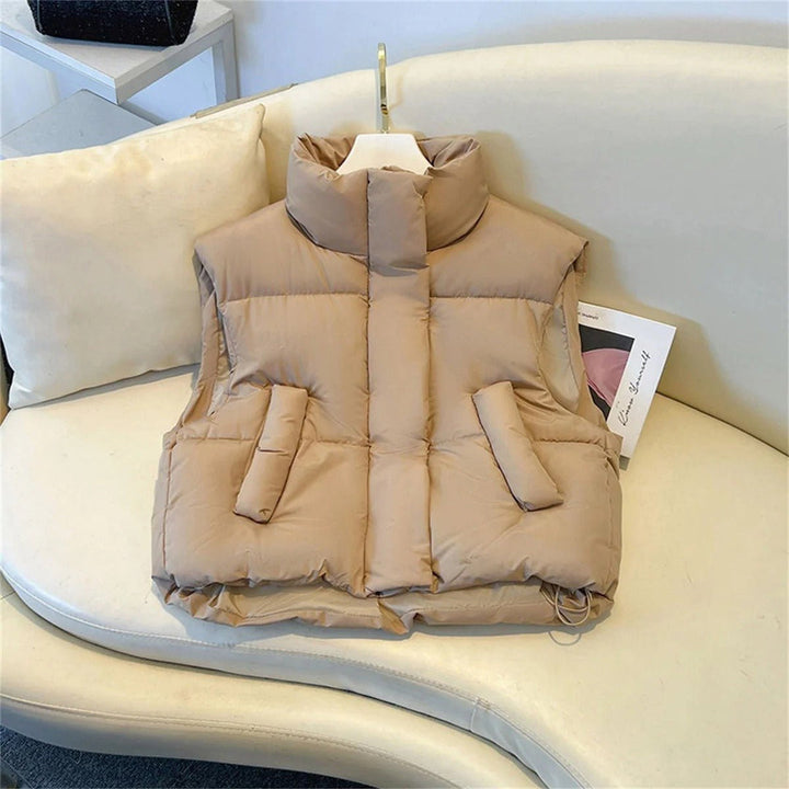 Women’s Gilet | Lightweight Padded Vest | High Collar Sleeveless Clothing
