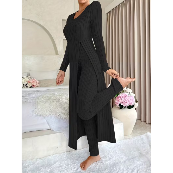 Women’s Two-Piece Set | Long Sleeve Top & Pants | Clothing