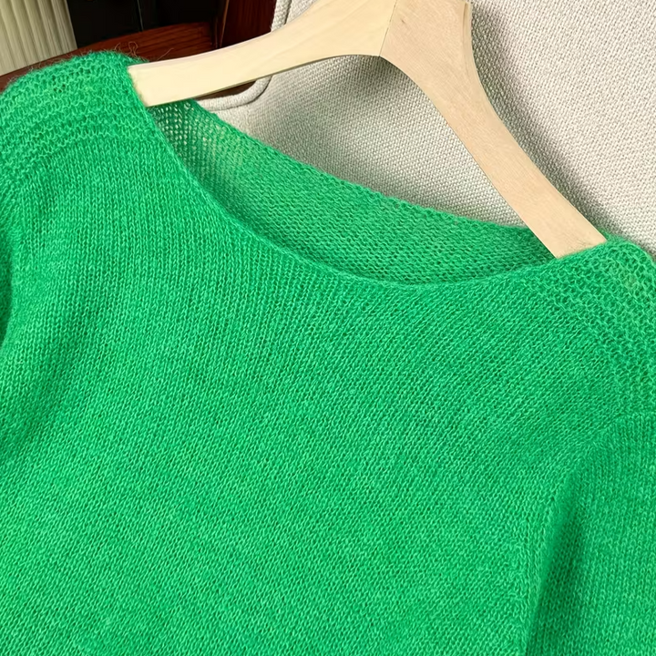 Women’s Jumpers | Lightweight Sweater | Round Neck Casual Top