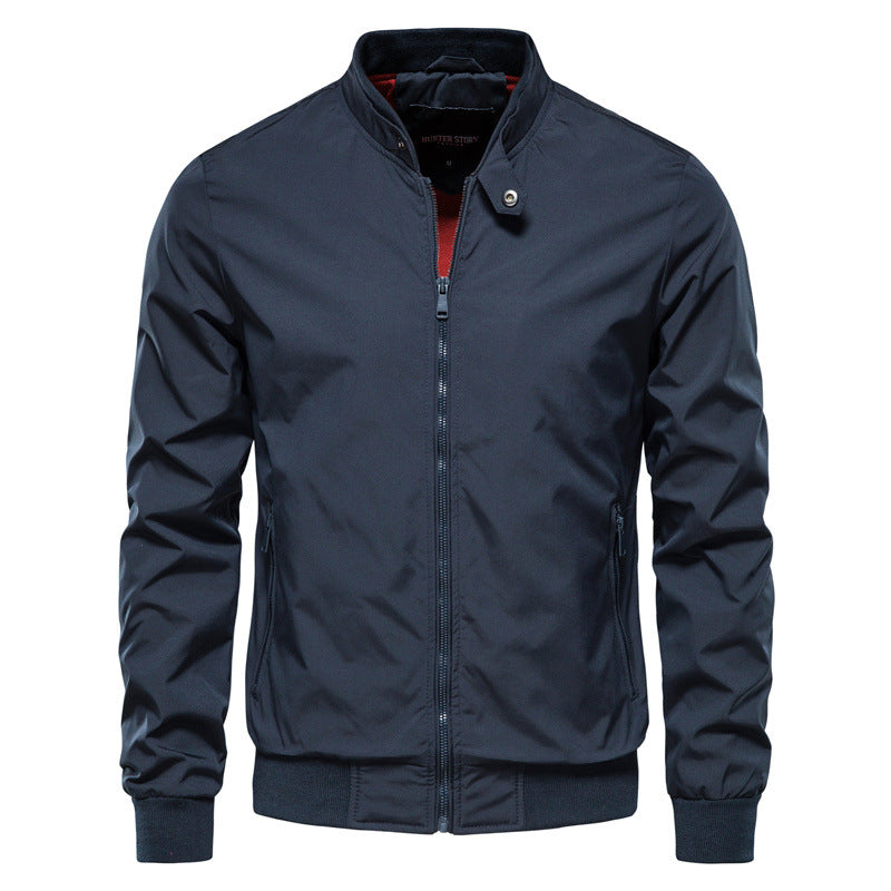 Mens Winter Jackets | Sleek Stand Collar Style | Mens Clothing