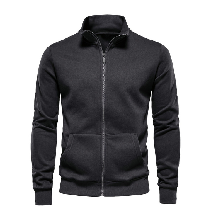 Men’s Casual Jacket | Regular Fit | Zip Closure | Autumn