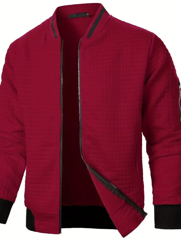 Mens Winter Jackets | Quilted Bomber Design | Trendy Bomber Jacket