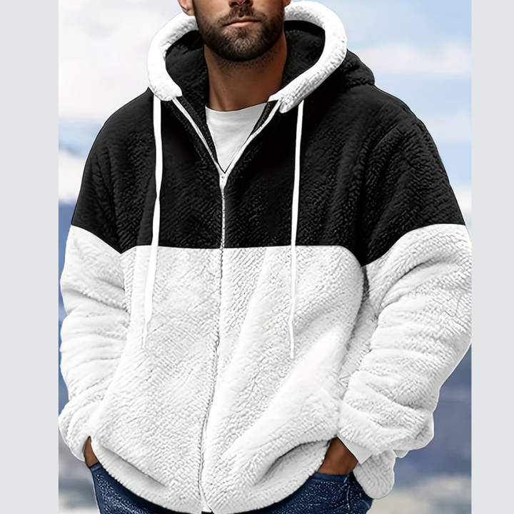Mens Winter Jackets | Soft Fluffy Hooded Design | Outdoor Mens Clothing