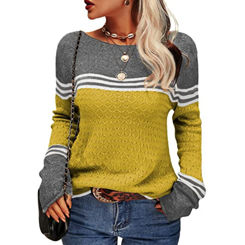 Womens Jumpers | Striped Sweater | Trendy Clothing