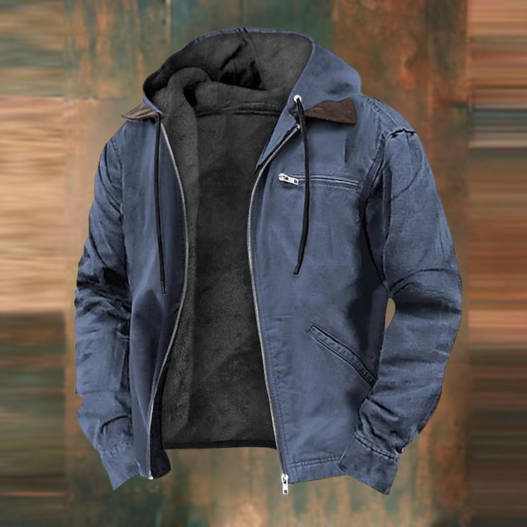 Men's Winter Coat | Refined Elegance & Warmth | Versatile Fit | Premium Poly-Cotton