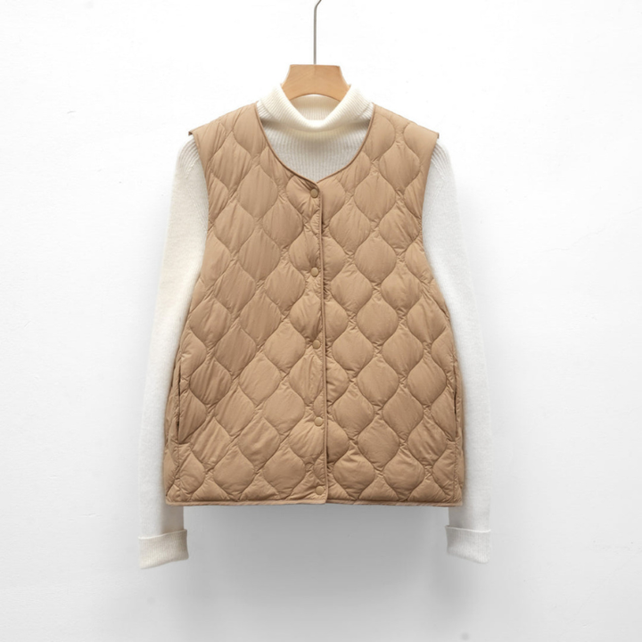 Women’s Vest | Reversible Quilted Puffer | Lightweight Clothing