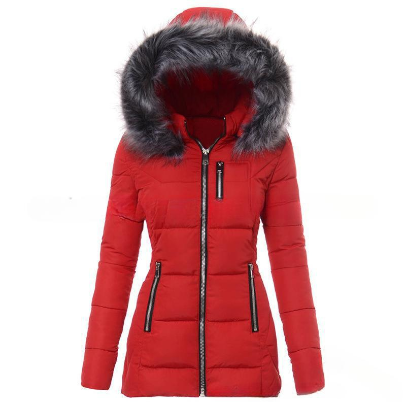 Fluffy Jacket Womens | Clothing Coat | Detachable Fur Hood