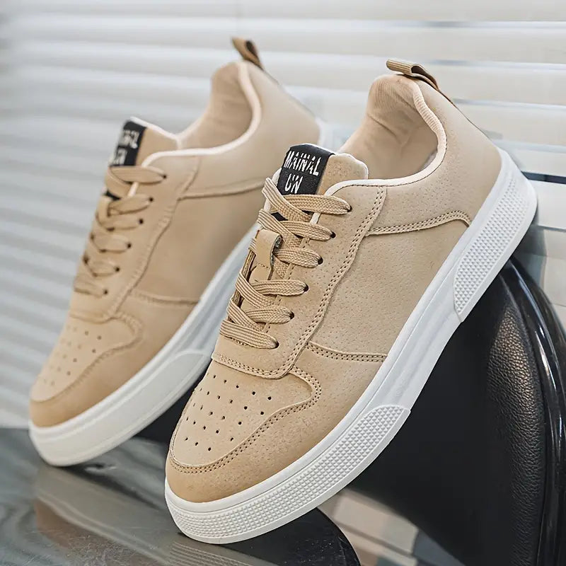 Men’s Trainers | Breathable Sneakers | Low Lace-Up Sports Shoes