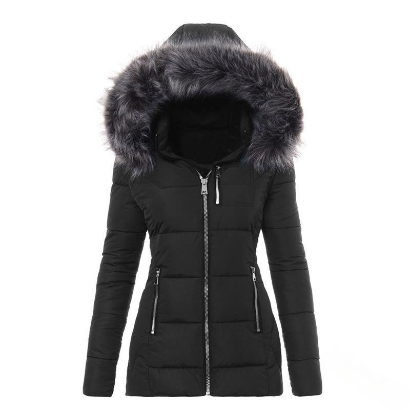 Fluffy Jacket Womens | Clothing Coat | Detachable Fur Hood