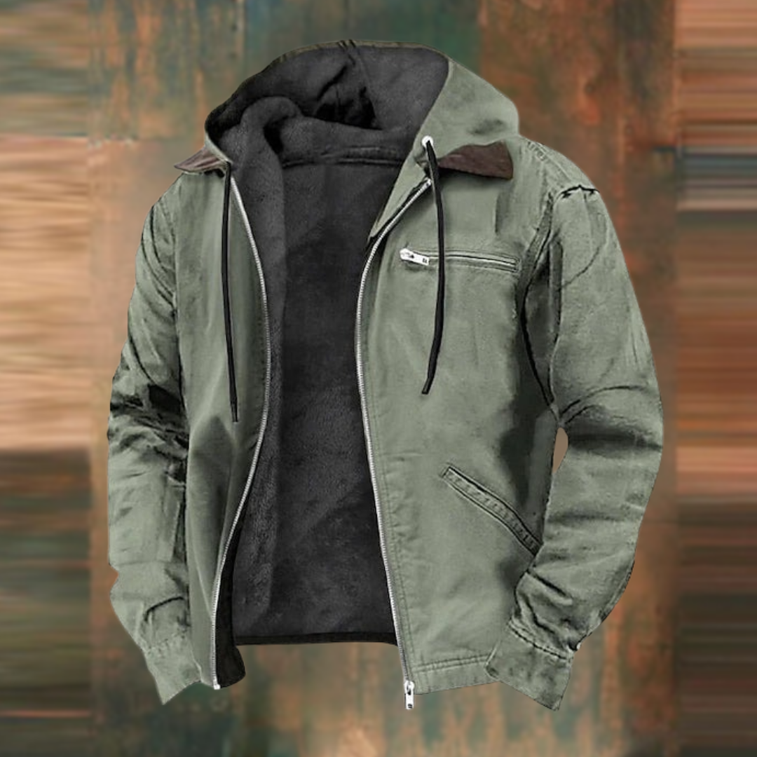 Men's Winter Coat | Refined Elegance & Warmth | Versatile Fit | Premium Poly-Cotton