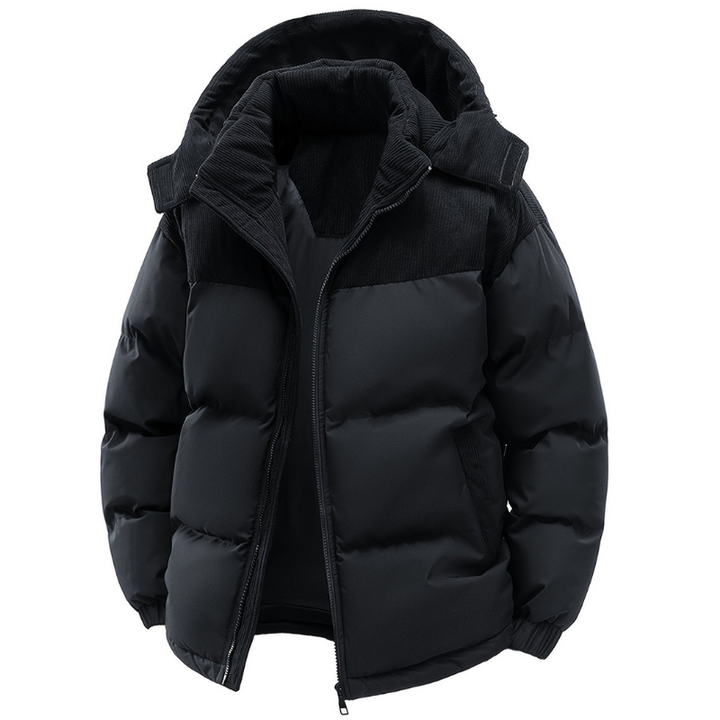 Mens Winter Jackets | Warm Puffer Hooded | Classic Mens Clothing