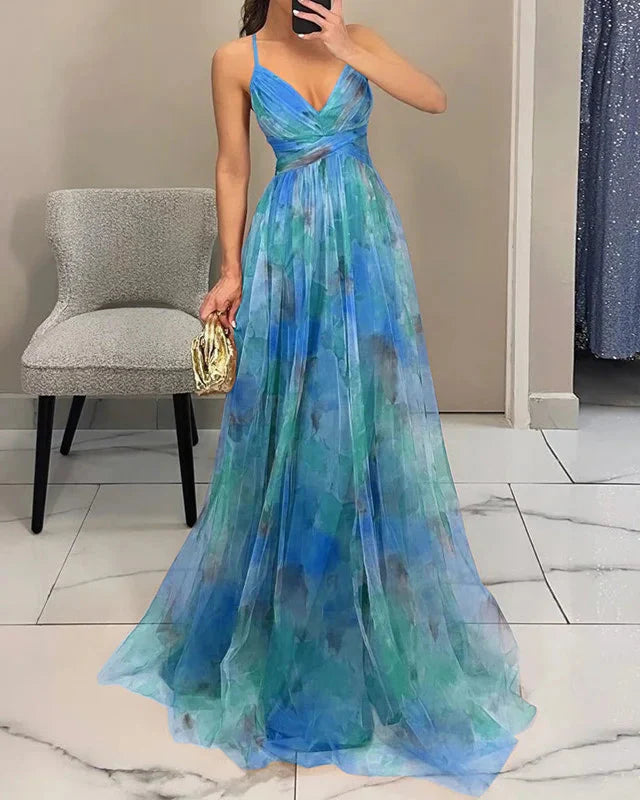 Women’s Maxi Dress | Floral Airy Design | Elegant Flowing Dresses