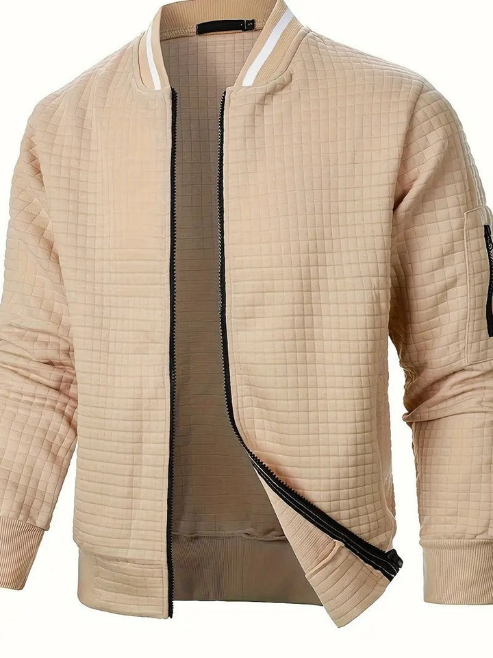 Mens Winter Jackets | Quilted Bomber Design | Trendy Bomber Jacket