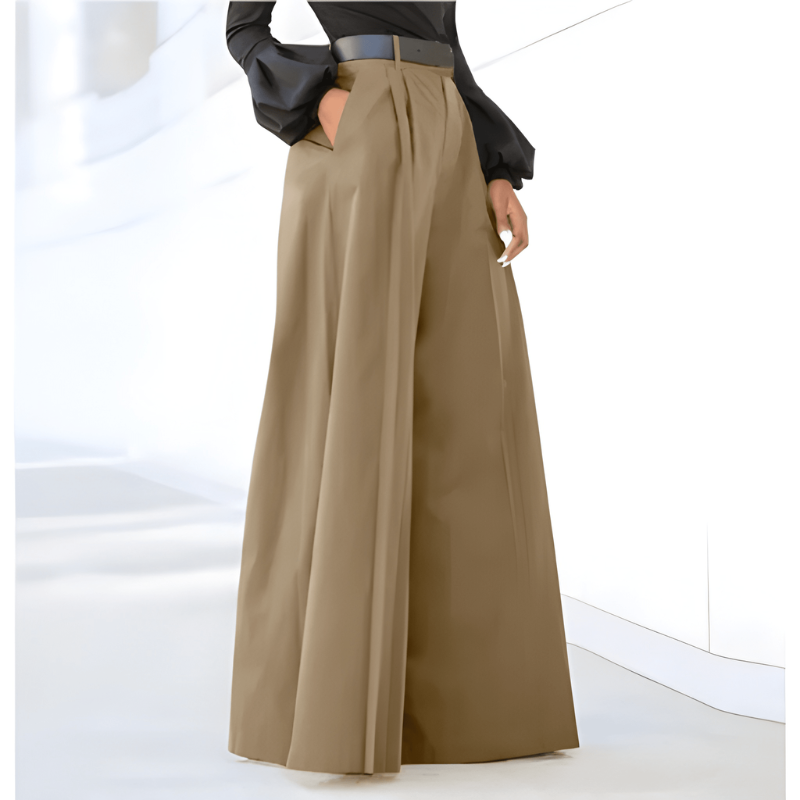 Women’s Pants | High Waisted Clothing | Wide Leg Elegant Fit