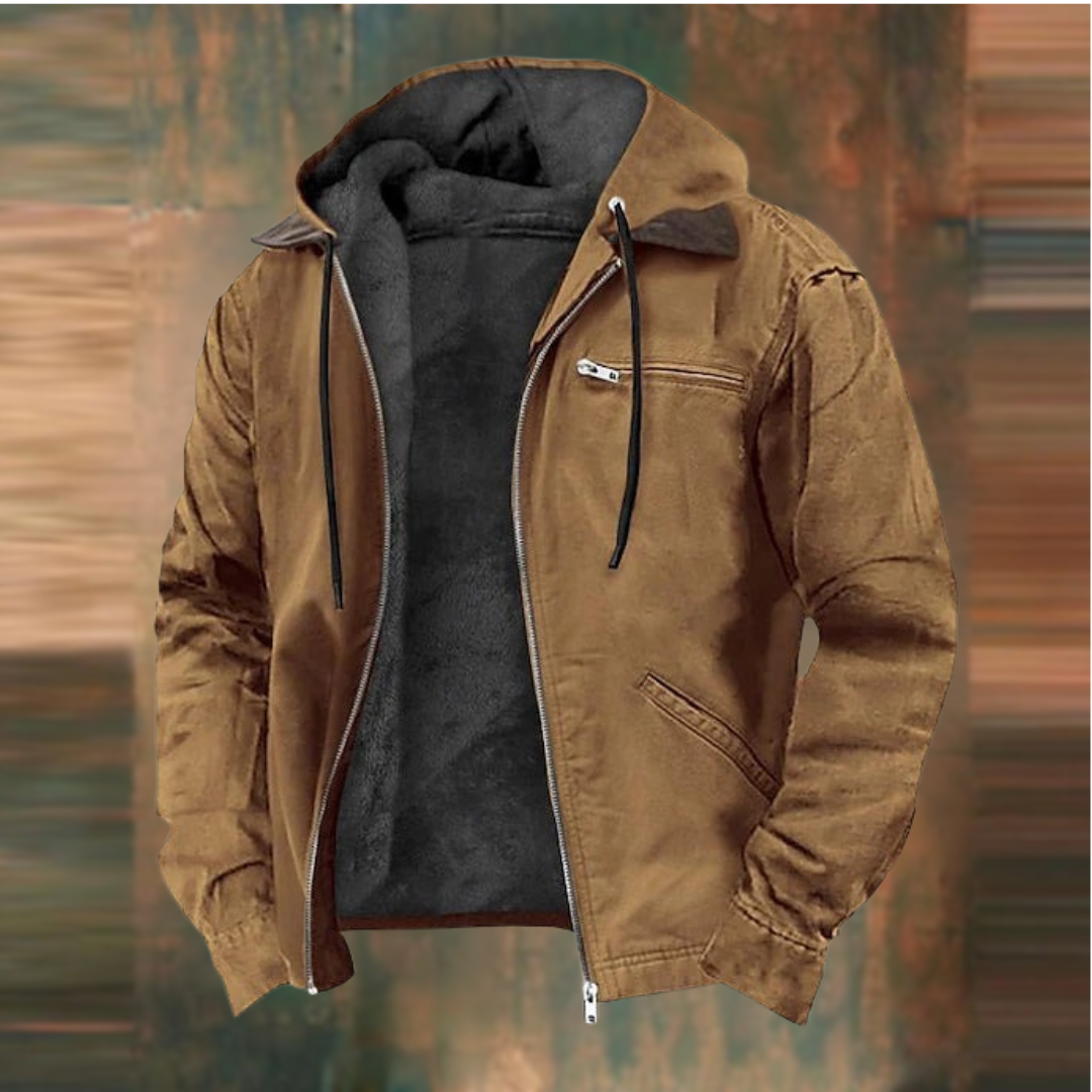 Men's Winter Coat | Refined Elegance & Warmth | Versatile Fit | Premium Poly-Cotton